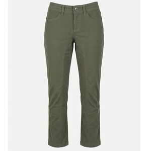 Kuhl Splash Roll-Up Pants Olive‎ Green Womens 2 Short Hiking Outdoor - AC